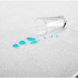 Bedecor- Waterdichte Matrasbeschermer 140x200 cm-Katoenen badstof-ademend en antibacteriëel-met 4 Elastische Hoeken