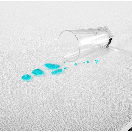 Bedecor- Waterdichte Matrasbeschermer 140x200 cm-Katoenen badstof-ademend en antibacteriëel-met 4 Elastische Hoeken