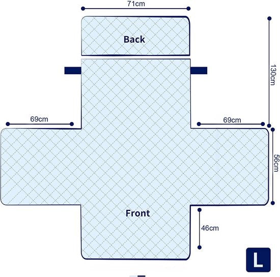 subrtex - Luxe fauteuilhoes, fauteuilbeschermer - stoelbeschermer, grote stoelbeschermer, wasbaar - Bordeaux, groot