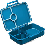 Bia Bento Box voor kinderen, versterkte sluitingen, lekvrij en BPA-vrij, extreem robuust, ideaal voor kleuterschool en school (benzine)