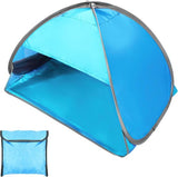 Pop-up tent mini, mini-hoofdtent, pop-up tent tegen de zon, strandopvang pop-up hond, mini-strandtent, ideaal voor strandkamperen en buitenactiviteiten (hemelsblauw)