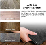 Keukenvliesmatten, set keukenvliesmatten, wasbaar, antislip, loper, stofdichtheid voetmat (2 stuks, zwart, 44 x 75 cm + 44 x 150 cm)