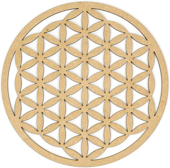 De Bloem des Levens is een van de meest bekende vormen van heilige geometrie