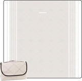 Picknickdeken, waterdicht, wasbaar, stranddeken, zandvrij, XXL, campingdeken, strandmat, geïsoleerd, met waterdichte onderkant (kaki, 200 x 200 cm)