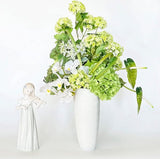 Rustiek ontwerp: decoratieve vaas voor thuisgebruik, minimalistisch honingraatontwerp