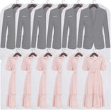 12 stuks kledingzakken, 60 x 100 cm, afdekking met ritssluiting aan de zijkant, stofdicht en waterdicht, voor overhemden, pakken, mantels