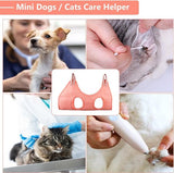 Hondenverzorgingshangmatset voor kleine honden en katten Pet Claw Grooming Kit - XS-maat, hangend harnas voor nageltrimmer, klauwtrimmer, huisdierverzorging