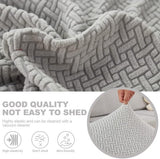 Bankovertrek, stretch bankovertrek, universeel, elastisch, antislip, voor bankkussen, L-vormige chaise longue, meubelbescherming