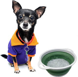 2,6 liter opvouwbare zeef- en kommenset van TPE/PP. Opvouwbare wastafel – draagbare afwasbak – ruimtebesparende zeef