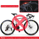 Opvouwbare fietsmand, roestbestendige afneembare fietsmand, eenvoudig te installeren op het voorstuur en de achterbank voor mountainbike-accessoires, framemand, fietstas, bagagerek