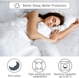 Waterdichte matrashoes met ritssluiting, tegen mijten matrasbeschermer, hygiënische en ademende matrasoplegger, hoogte 20 cm -100 x 200 cm