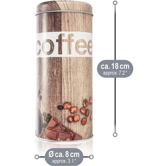 bewaarbussen voor koffiepads, 3 stuks