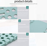 Kledingvouwplank, kledingmap, wasvouwplank, overhemdenmap, T-shirtvouwhulp, kleding voor volwassenen, broeken, wasgoed-T-shirtorganizer, Nordic Green