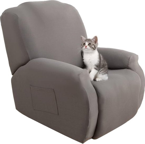 Jaotto - Stoelhoes voor 1 persoon - 1-zits fauteuil - Grijs