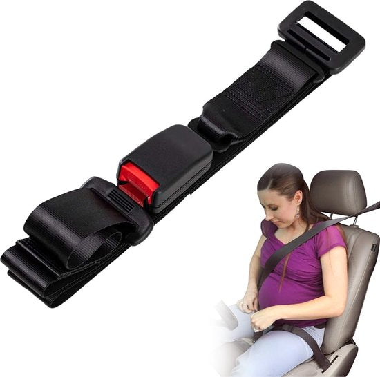 Auto-zwangerschapsgordel, zwangerschaps-autogordel, buikbescherming, zwangerschapsgordel, geschikt voor een groot aantal automodellen met stoelopeningen