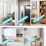 Kledinghaken, 2 stuks, haaklijst, garderobehaken met 4 haken, wandgarderobe, multifunctionele haken, zwart, voor garderobe, slaapkamer, kast, badkamer, keuken