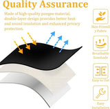 Auto-privacygordijnen Autoscheidingsgordijnen 100 x 180 cm Afneembare autogordijnen Zwart autogordijn Achterverduisteringsgordijn Autogordijnen voor auto Zijruit Reizen Kamperen