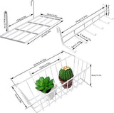 Wandrooster, accessoires, upgrade wandrooster, wit, accessoires, roostermand, hangrek, haaklijst, gebruikt voor rasterfotowand, rasterwand, accessoires, 3 stuks, wit, multifunctioneel