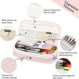 Etui Meisjes Etui Grote capaciteit Etuis voor school en kantoor Tiener Penzakhouder Briefpapier Etui Cadeau, roze, Etui voor meisjes