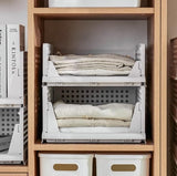 Opbergdoos, wit, kast, organizer, kledingkast, organizer, opbergmand, opbergsysteem, stapelboxen, kist, kunststof kast, keukenkast, organizer, vouwdozen