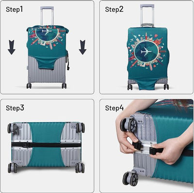 PATIKIL Bagagehoezen, geschikt voor 66 - 65 cm (66 - 75 cm PATIKIL Bagagehoezen, geschikt voor 66 - 65 cm (66 - 75 cm