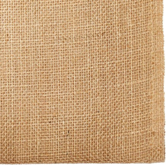 50 stuks, 15 cm x 15 cm, van jute, decoratieve dekens, glazendekens, topping met koord, sticker en hanger, versiering voor inmaakpotten, jampotten, Kerstmis, bruiloft