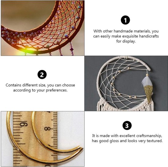 12 stuks Moon Dream,Goud