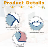 Babyslabbetje, babyslabbetje van katoen, badstof, slabbetje, waterdicht, peutervoederslabbetje voor baby's, jongens en meisjes peuters