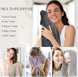 Handdoeken, 40 x 76 cm, 100% microvezel gastendoekje