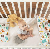 babybedlaken - babybedlinnen gemaakt van 100% katoen