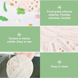 6 stuks chocoladevorm siliconen pralinévorm set 3D snoepvormen verschillende vormen chocolade siliconen vorm anti-aanbak bloemvorm bakvorm voor het bakken van chocoladesnoepjes (wit)