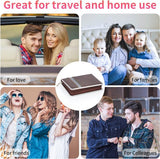 Manicure set, 26-delige professionele nagelknipper set, roestvrij staal, gereedschap voor manicure en pedicure, nagelriemreiniging, geavanceerd ontwerp met ritssluiting, bruin