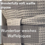 Badjas reisbadjas 100% katoen dames en heren kamerjas kimono sauna badjas reiskamerjas piquee wafel pique dames heren