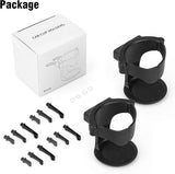 Auto-bekerhouder voor ventilatie, 2 stuks, universele bekerhouder, flessenhouder, verstelbare auto-ventilatiehouder voor koffiebekers en drankblikjes