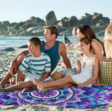 Strandhanddoek, microvezel, badhanddoek, 180 x 80 cm, sneldrogend, strandlaken, zandvrije strandhanddoek, reishanddoek voor reizen, zwemmen, strand, sport