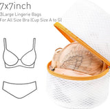Waszakken Mesh waszakken Wasmachinetas voor intimiteitslingerie en delicatessen met premium ritssluiting, set van 3