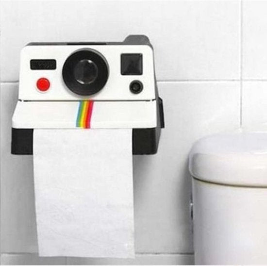 Creatieve Retro Camera Vorm Toiletrolhouder Natte Doekjes Toiletrolhouder Badkamer Decor