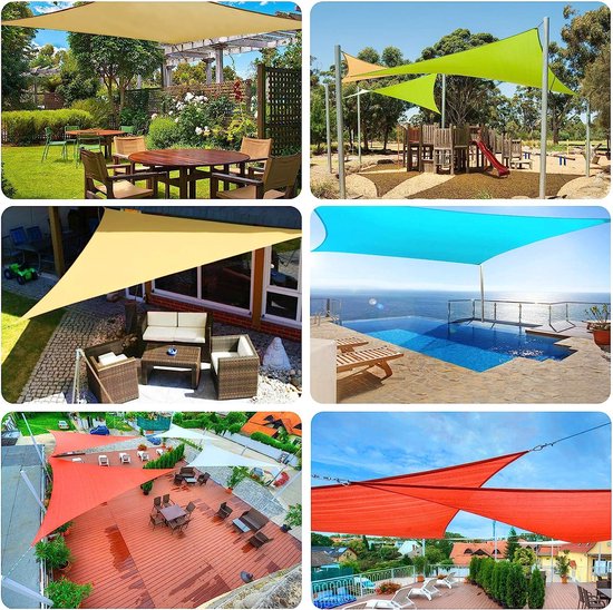 Schaduwzeil bevestiging zonnezeil, accessoires roestvrij staal, 316 roestvrij staal, bevestigingsset, vierhoek/driehoek ophanging voor zonnezeil voor tuin, eenvoudige montage, 40 stuks