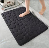 Badmat, multifunctionele mat, absorberende mat, huismat, antislipmat 60 x 40, antislipbadmatten (groen)