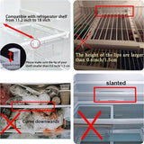 Koelkastorganizers - Inclusief 1 lades en 2 verdelers, stapelbare opbergdoos, keukenorganizer, transparante container voor keukens, vriezer, voorraadkast (1 lade, medium)