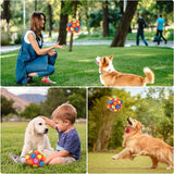 Snuffelbal voor honden, interactief hondenspeelgoed, wasbaar intelligentiespeelgoed voor huisdieren, snuffelkleed voor kleine, middelgrote, grote honden, katten
