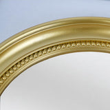 Spiegel Ronde Wandspiegel Badkamerspiegel Wanddecoratie (Goud, 45,7 cm) Vertaling: Mirror Ronde Wandspiegel Badkamerspiegel Wanddecoratie (Goud, 45,7 cm)