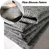 Tufting Cloth, Hoofdstof Touffetage 1,8 x 1 m, antislip primaire stof, antislip vinyl met pruimenbloesempatroon voor touffering, tapijt, naaldstof, stof voor tapijt