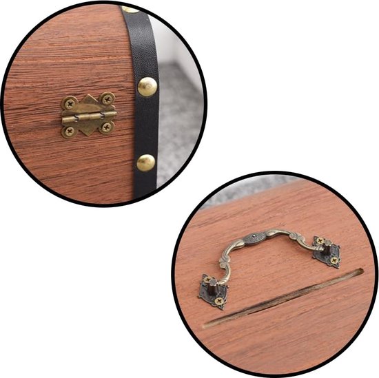 Houten kist, geschenken, 1 stuk, kist, hout, kleine schatkist, verjaardag, houten kist, geschenkdoos, afsluitbaar, schatkist voor geschenkdoos, vintage houten schatkist met slot, kleine houten kist