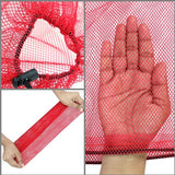 Veelkleurig wasnet voor wasmachine met trekkoord (10 stuks) - 35,5 x 40 cm - Nettas met trekkoord - Opbergzandspeelgoed, wasgoed, sokken, reizen, sportartikelen en meer