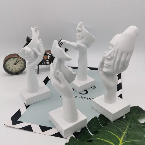 Decoratieve figuren, decoratie woonkamer, standbeeld van Venus, Home Store decoratie, moderne woonkamerornamenten, polyhars, cadeau (rustig)