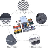 DIMI Opbergdoos voor lade, opvouwbare lade organizer, 7 stuks, voor beha's, ondergoed, sokken, stropdassen, kleding