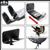 RTR BIKES Crank Pro Professional Fietsophanging, fietshouder voor aan de muur, wandhouder, ideaal voor ruimtebesparend ophangen van de fiets, voor thuis, garage en fietswinkel