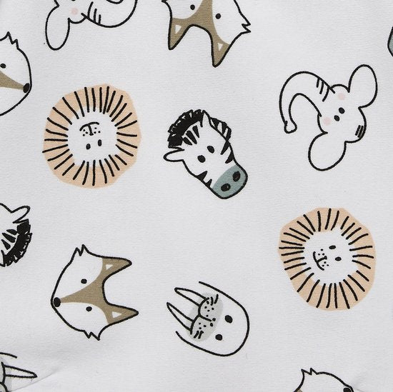 inbakerdoek - Animal Multicolour - 0-3 maanden - enkele verpakking