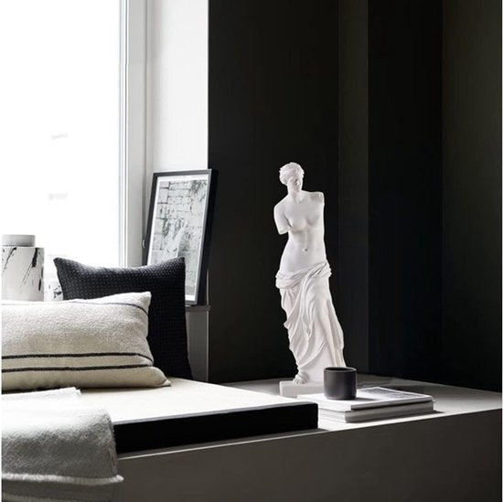 Harsmateriaal: dit beeld is gemaakt van hoogwaardige, niet-giftige hars voor maximale duurzaamheid